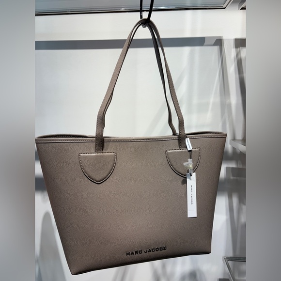 Marc Jacobs grey Leather Tote - Picture 1 of 6